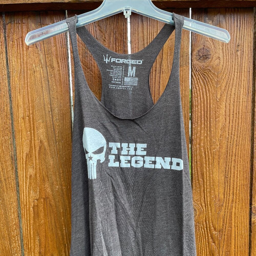 Chris Kyle American Sniper "The Legend" Women's Racerbank Tank by Forged